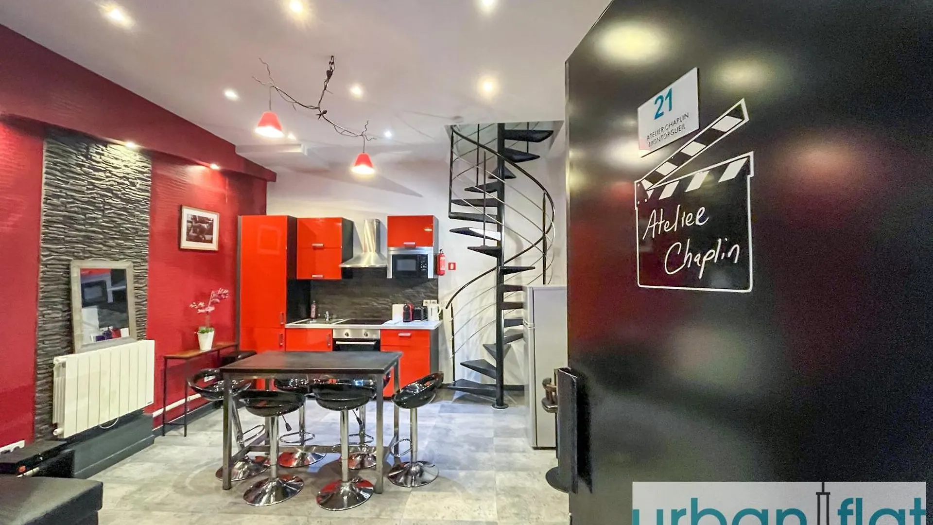 21 Atelier Chaplin Montorgueil Apartment Paris